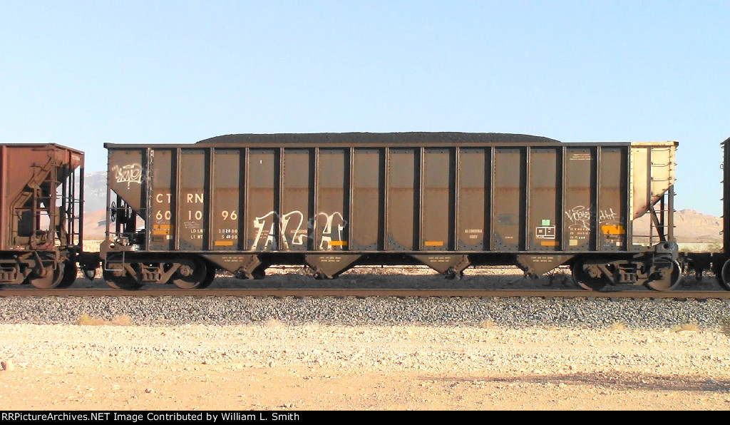 WB Loaded Coal Hooper Frt at Erie NV W-Pshr -69